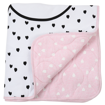 Small Reversible Winter Quilt 80 x 80cm